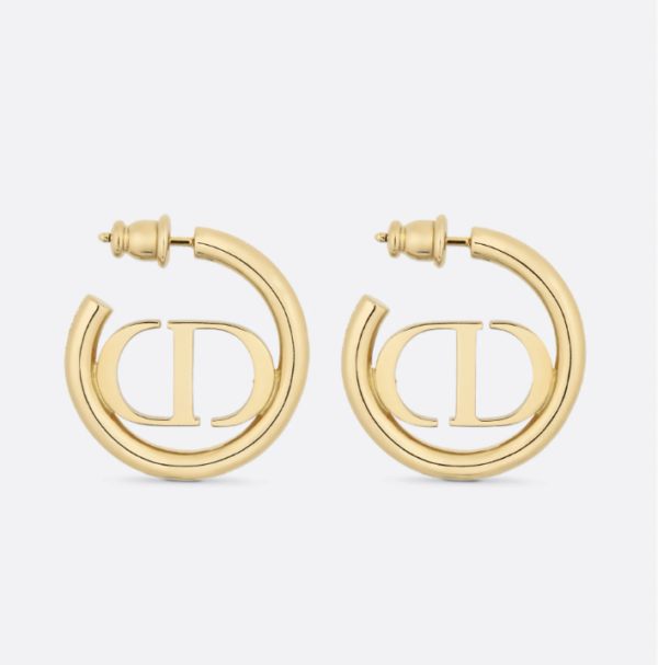 Christian Dior - 30 Montaigne Initial Earrings - Image 2