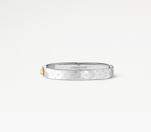 Gorgeous Louis Vuitton Nanogram Cuff